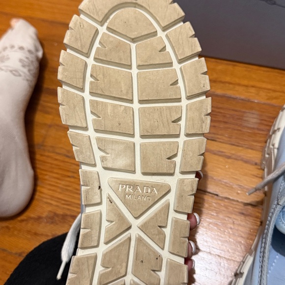 Prada Nylon baby blue color - Picture 14 of 16